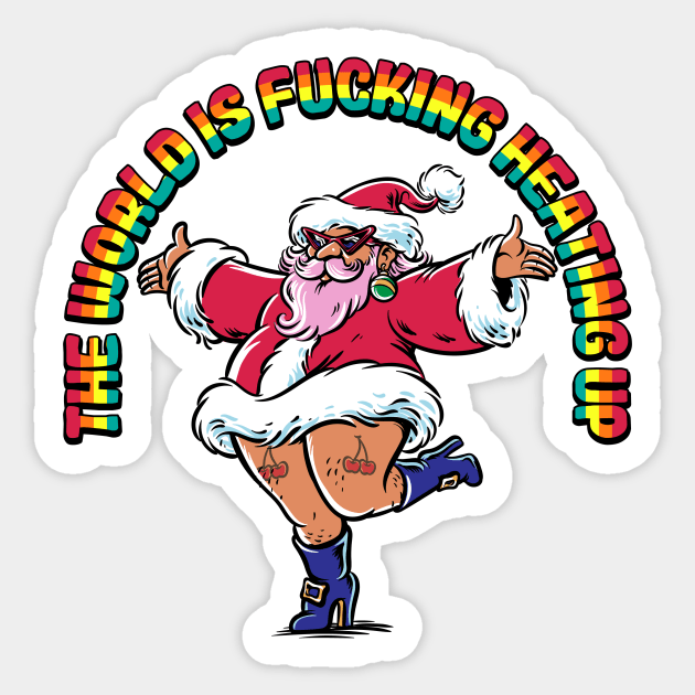 Hot x-mas Sticker by Talehoow